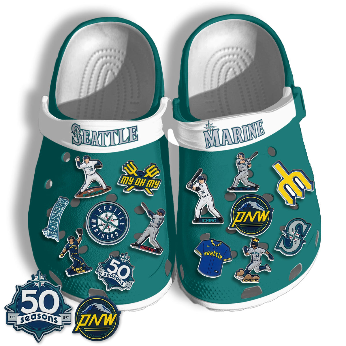 SM 2026 Teal clogs - Charms Gift Set