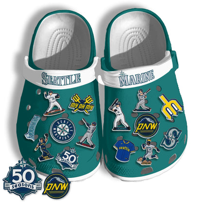 SM 2026 Teal clogs - Charms Gift Set