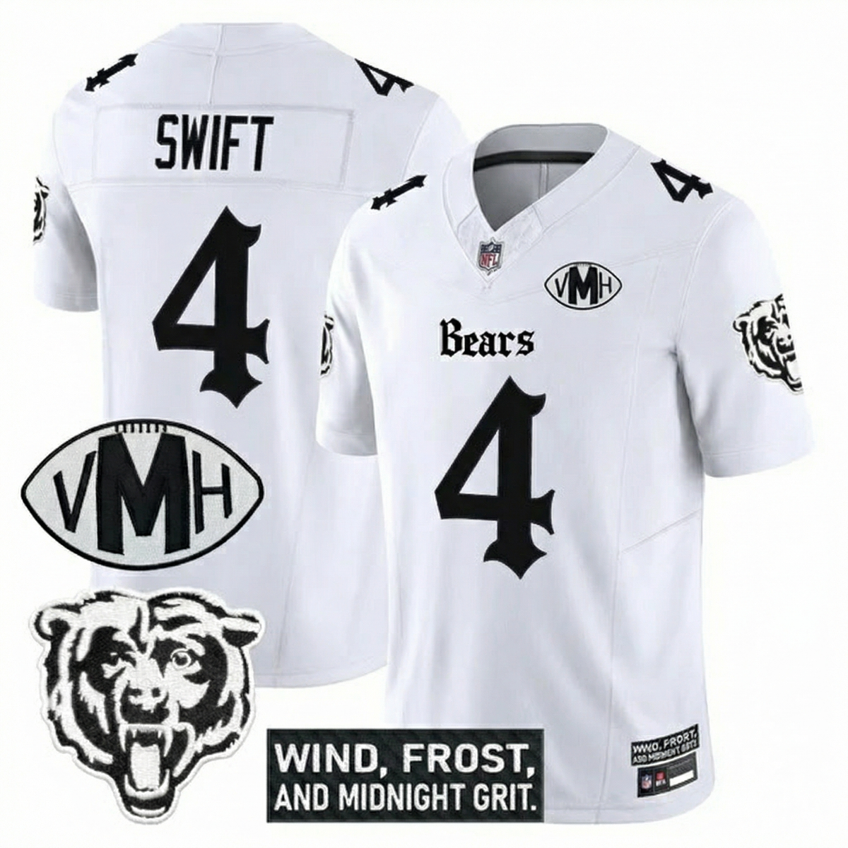 CHI 'Gothic Midway Legacy' VMH Tribute Patch Vapor Limited Jersey - Stitched