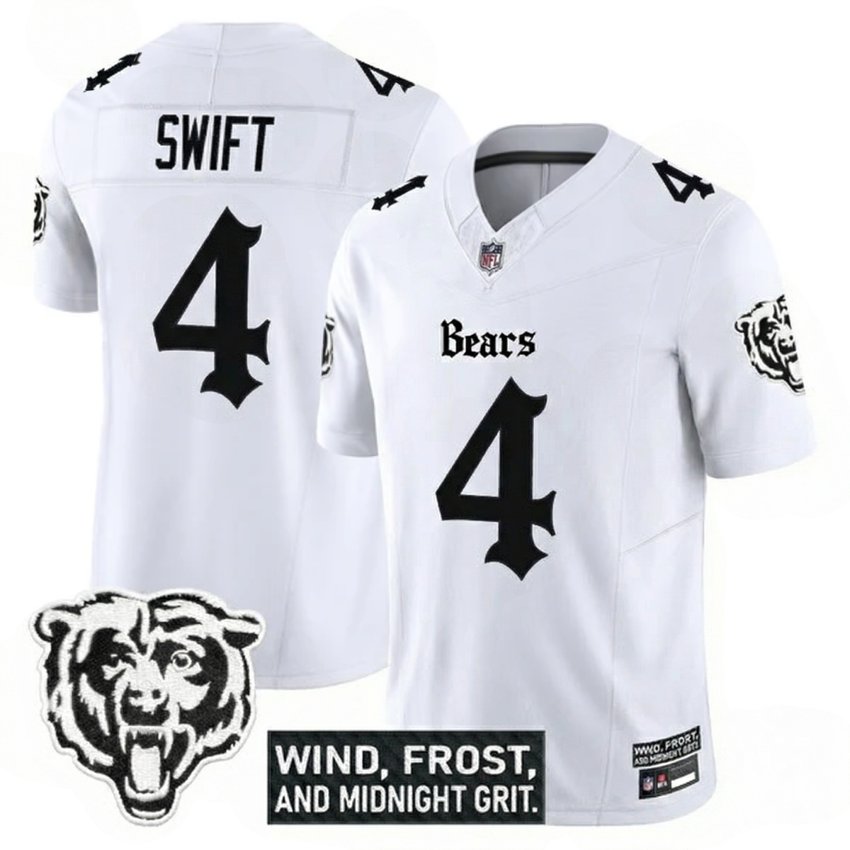 CHI 'Gothic Midway Legacy' Vapor Limited Jersey - Stitched