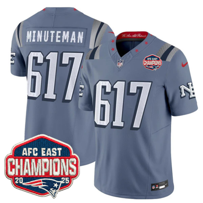 NE 2025 "Rivalries" AFC East Champions Vapor Limited Jersey - Stitched