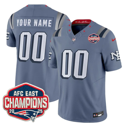 NE 2025 "Rivalries" AFC East Champions Vapor Limited Jersey - Stitched