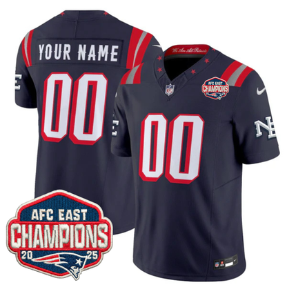 NE 2025 "Rivalries" AFC East Champions Vapor Limited Jersey - Stitched