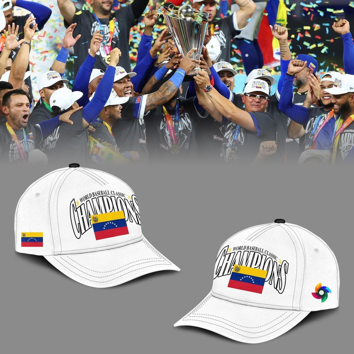 🏆️🏆️🏆 Venezuela Baseball World Baseball Classic Champions 2026 Hoodie