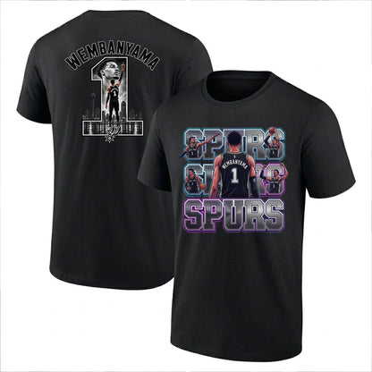 SAS 2026 NBA Victor Wembanyama Printed T-Shirt V2