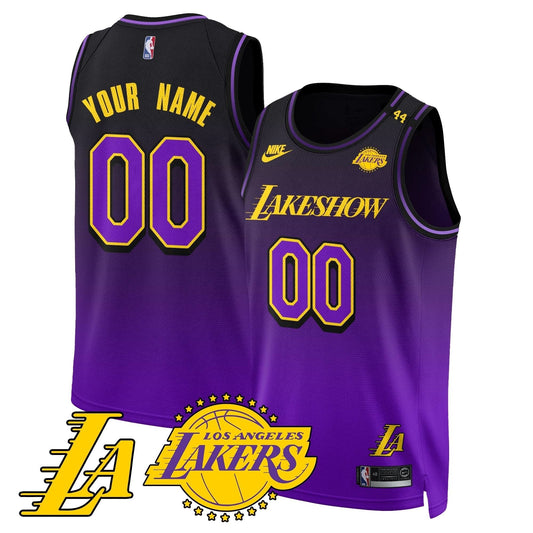 LAL City Edition Custom Jersey - All Stitched - The California Destiny