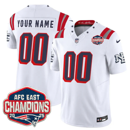 NE 2025 "Rivalries" AFC East Champions Vapor Limited Jersey - Stitched