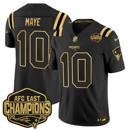 NE AFC East Champions Patch Vapor Limited Jersey - Stitched n9