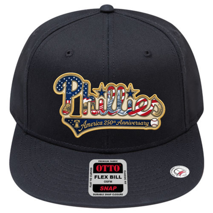 PHI 2026 Independence Day Snapback Cap - Embroidered