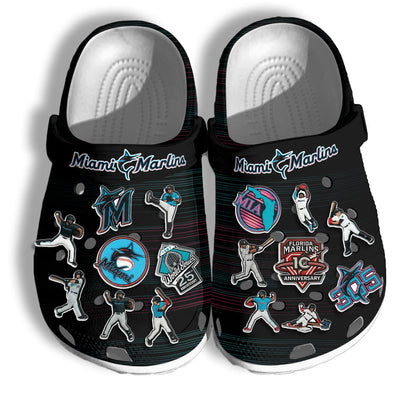 MIA 2026 Black clogs - Charms Gift Set