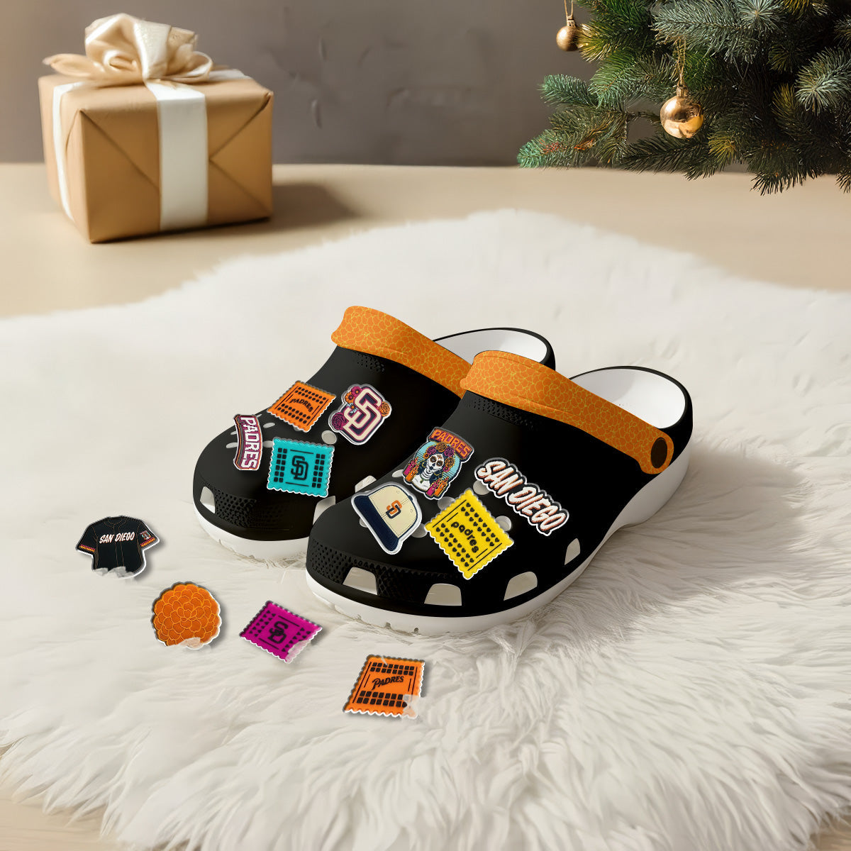 SD 2026 City Connect Black Clogs - Charms Gift Set
