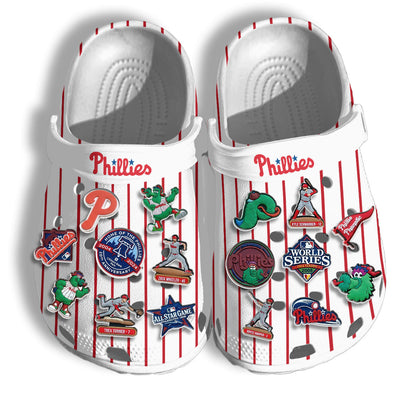 PHI 2026 White clogs - Charms Gift Set