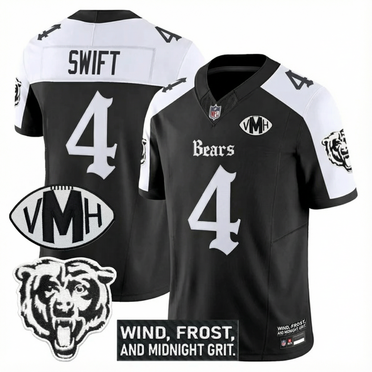 CHI 'Gothic Midway Legacy' VMH Tribute Patch Vapor Limited Jersey - Stitched