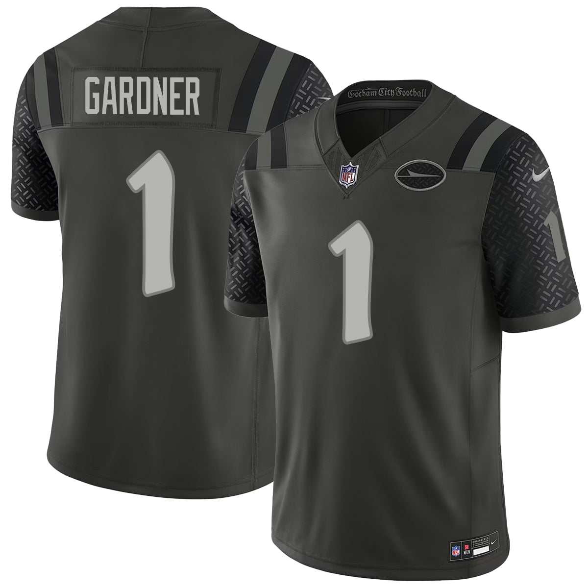 NYJ F.U.S.E. Limited Rivalry Series Jersey - All Stitched