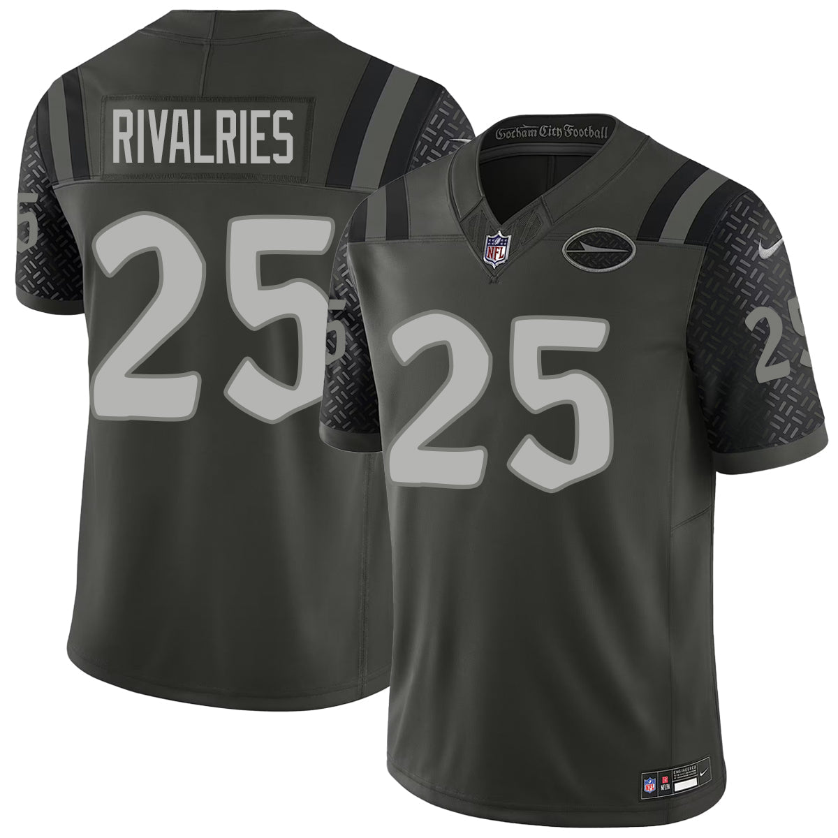 NYJ F.U.S.E. Limited Rivalry Series Jersey - All Stitched