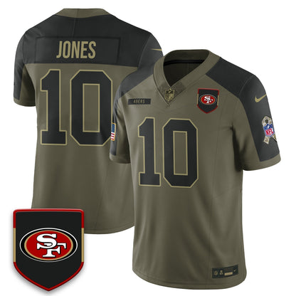 SF 2025 Salute to Service Limited Jersey - Stitched