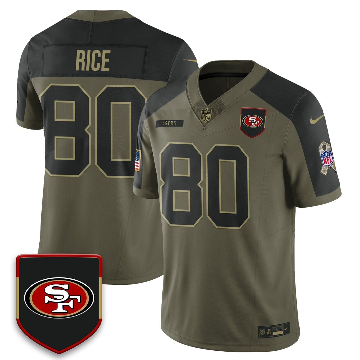 SF 2025 Salute to Service Limited Jersey - Stitched