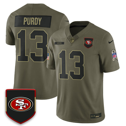 SF 2025 Salute to Service Limited Jersey - Stitched