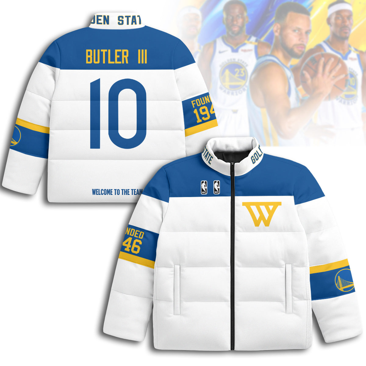 GSW Unisex Puffer Jacket