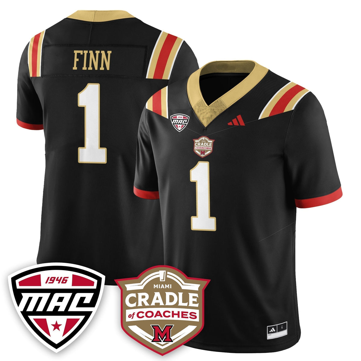 Miami RedHawks Football "Cradle of Coaches" Vapor Limited Jersey - Stitched