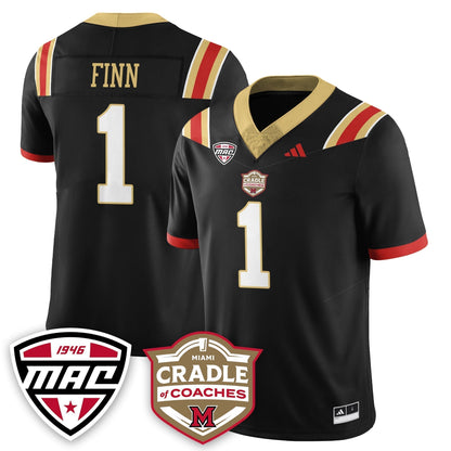Miami RedHawks Football "Cradle of Coaches" Vapor Limited Jersey - Stitched