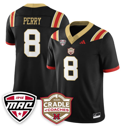 Miami RedHawks Football "Cradle of Coaches" Vapor Limited Jersey - Stitched