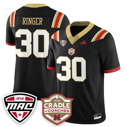 Miami RedHawks Football "Cradle of Coaches" Vapor Limited Jersey - Stitched
