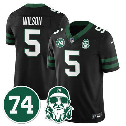 NYJ Vapor Limited Jersey - Nick Mangold Patch - Stitched