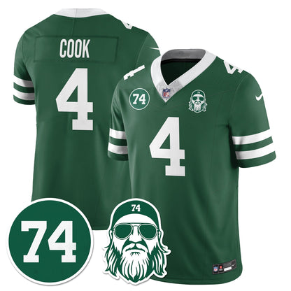 NYJ Vapor Limited Jersey - Nick Mangold Patch - Stitched