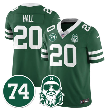 NYJ Vapor Limited Jersey - Nick Mangold Patch - Stitched
