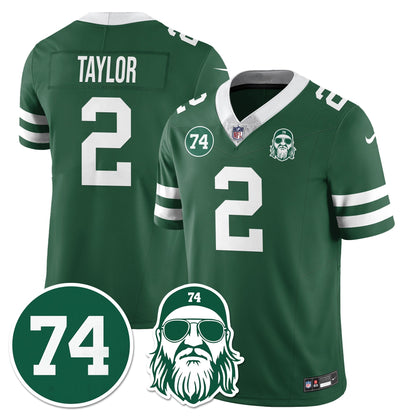 NYJ Vapor Limited Jersey - Nick Mangold Patch - Stitched
