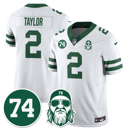 NYJ Vapor Limited Jersey - Nick Mangold Patch - Stitched