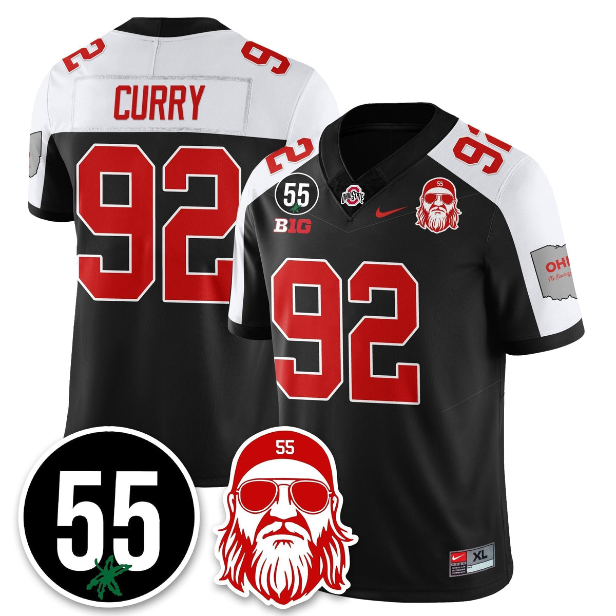 OSU Vapor Limited Jersey - Nick Mangold Patch - Stitched