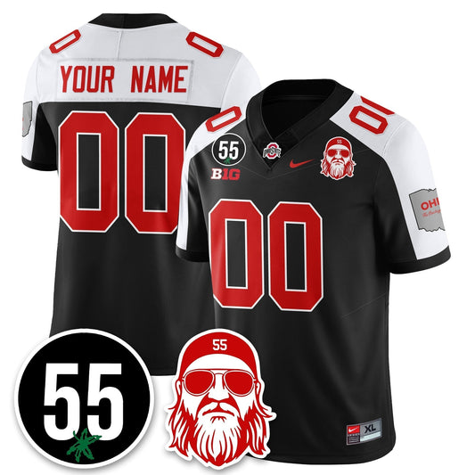Custom OSU Vapor Limited Jersey - Nick Mangold Patch - Stitched