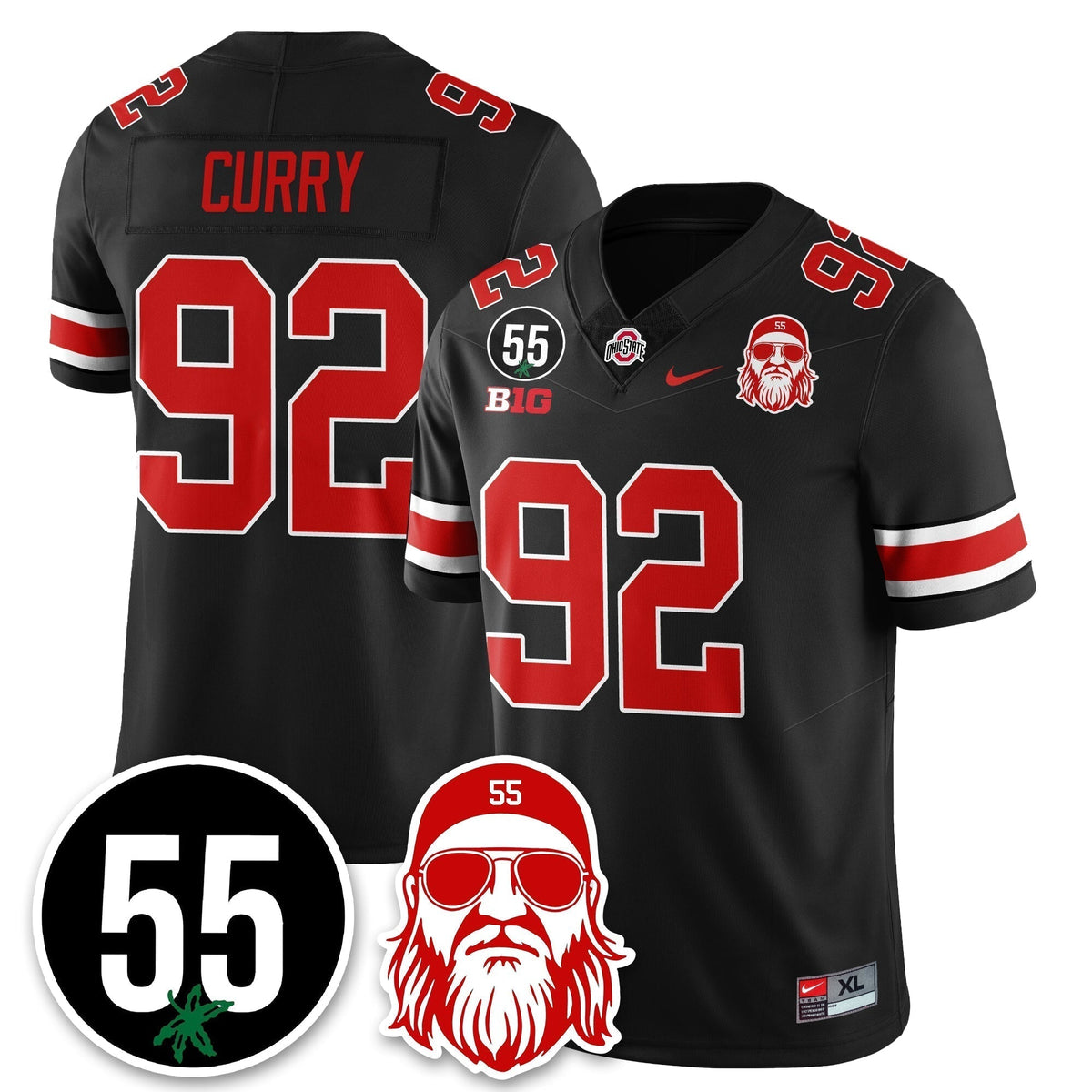 OSU Vapor Limited Jersey - Nick Mangold Patch - Stitched