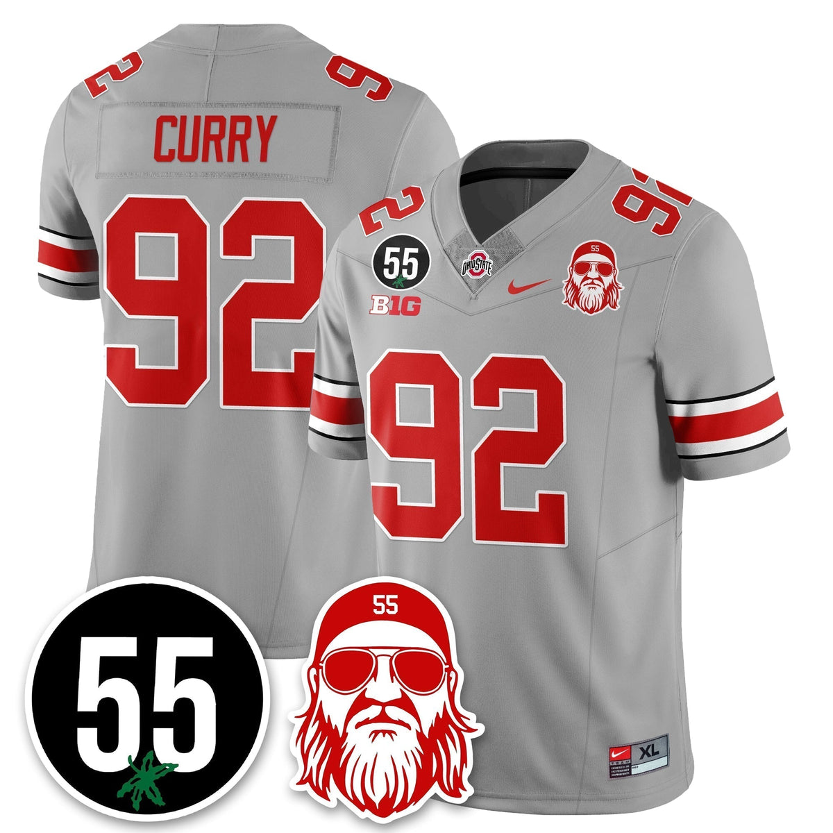 OSU Vapor Limited Jersey - Nick Mangold Patch - Stitched
