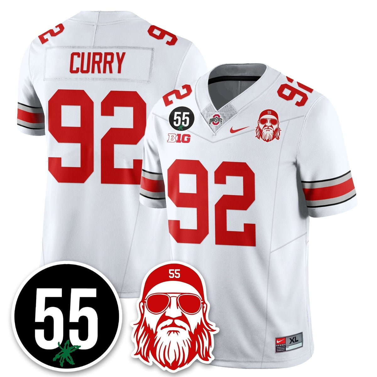 OSU Vapor Limited Jersey - Nick Mangold Patch - Stitched