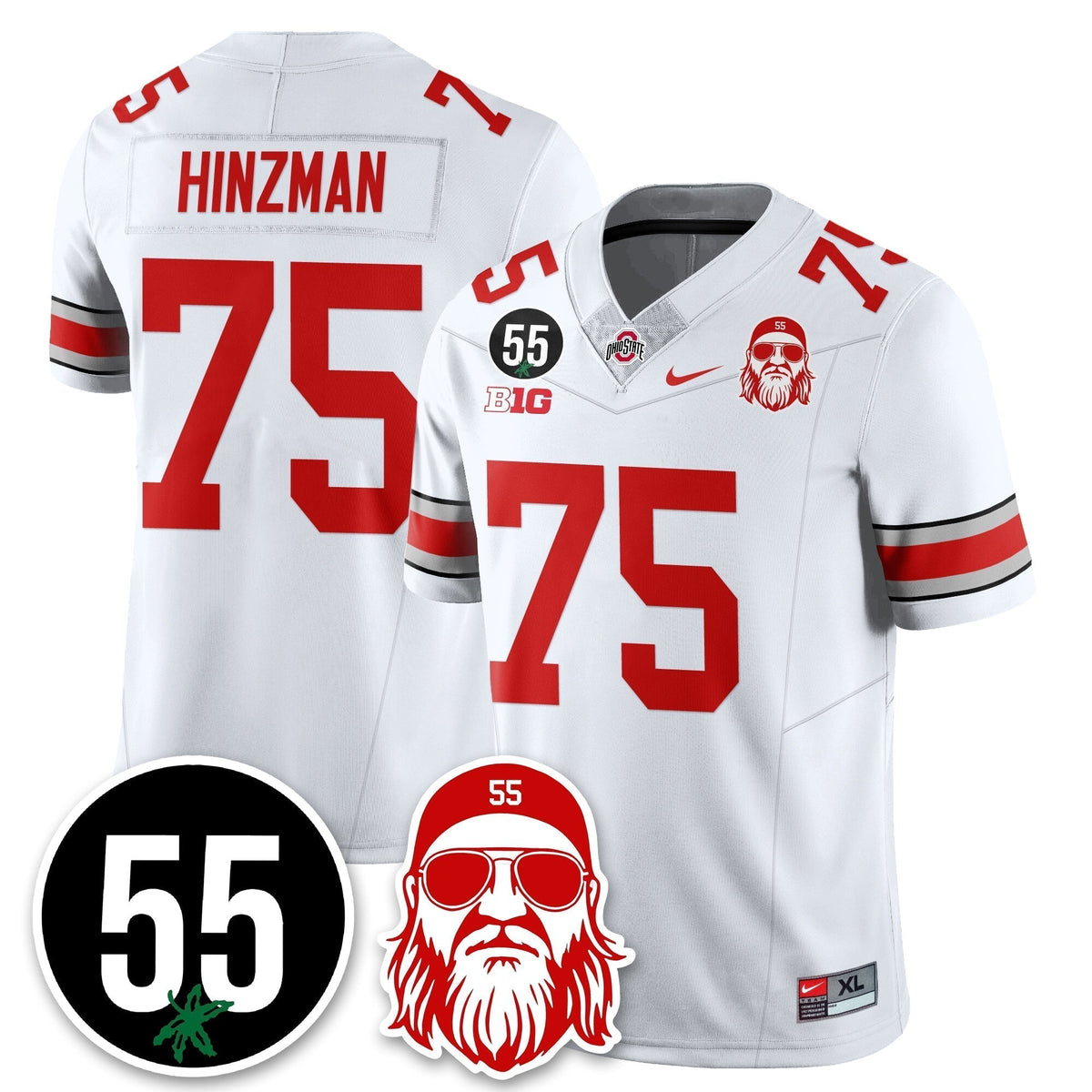 OSU Vapor Limited Jersey - Nick Mangold Patch - Stitched