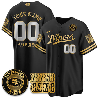 SF Born x Raised Baseball Custom Jersey - Stitched