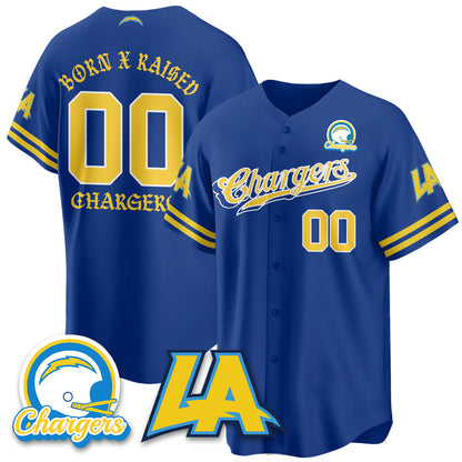 LVG Born x Raised Baseball Jersey - Stitched