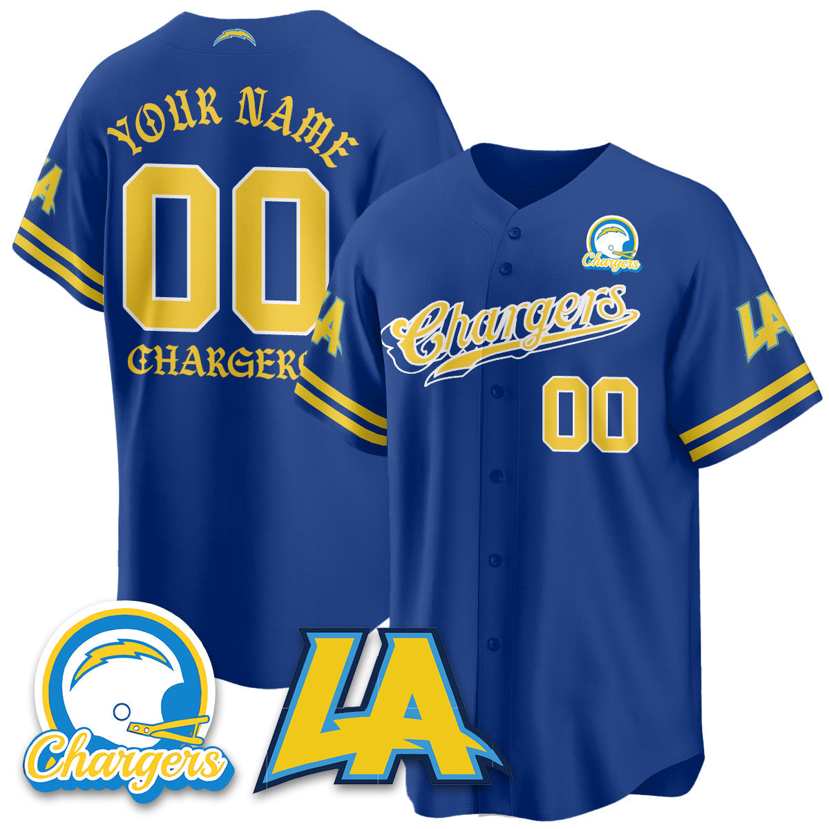 LVG Born x Raised Baseball Custom Jersey - Stitched