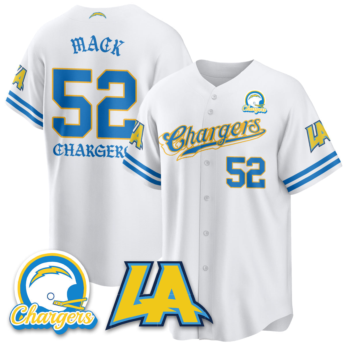 LVG Born x Raised Baseball Jersey - Stitched