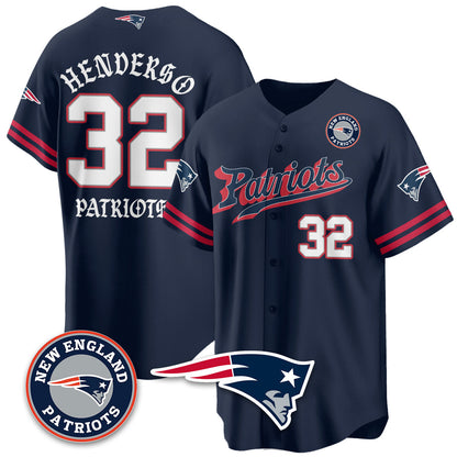 NE Born x Raised Baseball Jersey - Stitched