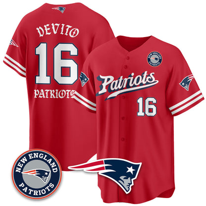 NE Born x Raised Baseball Jersey - Stitched