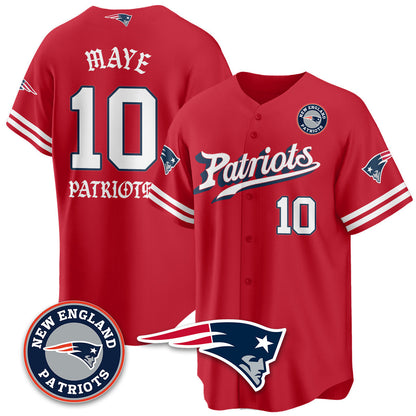 NE Born x Raised Baseball Jersey - Stitched