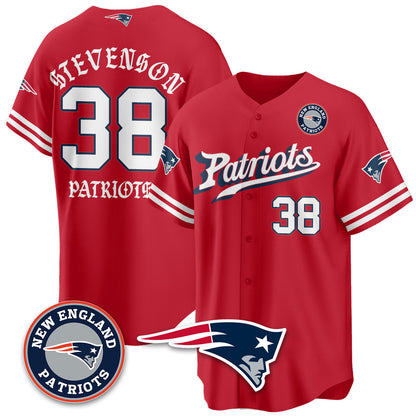 NE Born x Raised Baseball Jersey - Stitched