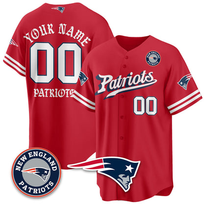 NE Born x Raised Baseball Jersey - Stitched