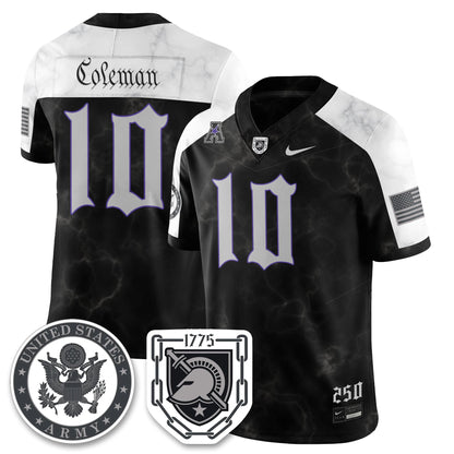 Army Black Knights Vapor Limited Jersey - 250 Years of Service and Sacrifice - Stitched