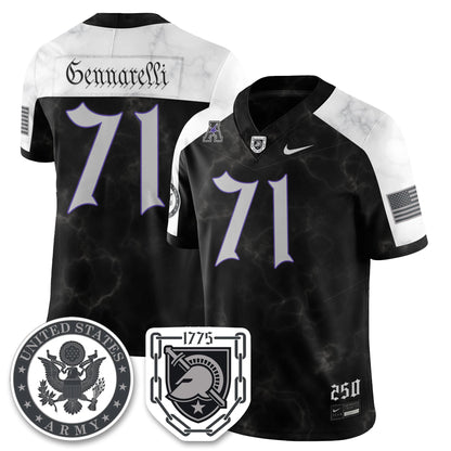 Army Black Knights Vapor Limited Jersey - 250 Years of Service and Sacrifice - Stitched