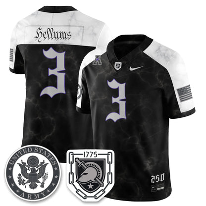 Army Black Knights Vapor Limited Jersey - 250 Years of Service and Sacrifice - Stitched